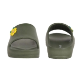 Aadi Olive Womens Slide Flip Flop - None