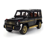 Alloy Metal Pull Back Die-cast Car Scale Model with Sound Light Mini Auto Toy for Kids Metal Model Toy Car with Sound and Lightã?MULTICOLORã?? (1.32- AMG G63 - MULTICOLOR) - Multicolor