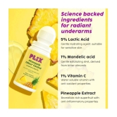 Plix Pineapple Odour Control Underarm Rollon with 5% Lactic acid & 1% Mandelic Acid Perfume50 ml