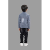 DKGF Fashion - Light Grey Cotton Blend Boys Shirt & Pants ( Pack of 1 ) - None