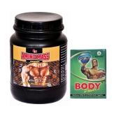 Rikhi Body Power Capsule 10 no.s & Amino Mass Powder 300 gm Chocolate