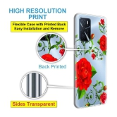 Fashionury Multicolor Printed Back Cover Silicon Compatible For Oppo A16 ( Pack of 1 )