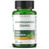 Ayuvya Ashwagandha Capsules | Experience Holistic Wellness with Organic Ashwangdha | Naturally Relieve Stress, Enhance Sleep, Boost Energy, and Support Immunity