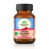 Organic India Sugar Balance 60 Veg Capsules Bottle- (Pack Of 3)