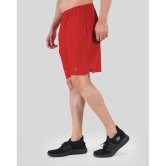 Forbro Red Polyester Mens Shorts ( Pack of 1 ) - None