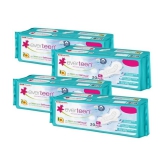 everteen XL Cottony-Dry Sanitary Pads (Neem, Safflower) 80pcs Sanitary Pad (Pack of 4)