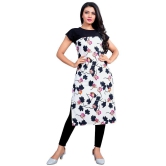 BROTHERS DEAL - Multicolor Crepe Womens Straight Kurti - XL