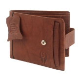 samtroh - Leather Brown Men's Regular Wallet ( Pack of 1 ) - Brown