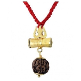 Vastughar SHIV SHAKTI KAWACH PENDANT WITH RUDRAKSHA