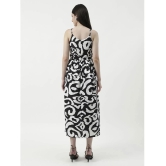 Zima Leto Polyester Printed Full Length Womens A-line Dress - Black ( Pack of 1 ) - None