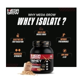 MEGAGROW Whey Protein (Powder) Isolate - Chocolate Flavor - 1 kg