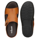 SHENCES Tan Flip Flops - None