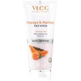 VLCC Papaya & Apricot Face Scrub, 80 g, Removes Blackheads & Whiteheads