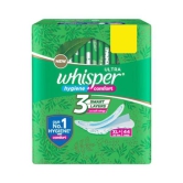 Whisper Ultra Clean Sanitary Pads XL 44 Pcs