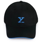 XYXX Black Cotton Mens Cap ( Pack of 1 ) - Black