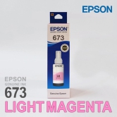 Epson T6736 / 673 Light Magenta Genuine Ink Bottle 70 ml-Light Magenta