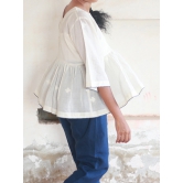 Athangudi Top White-XXS