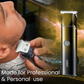 VGR V-986 Professional Precision T-Blade Hair Trimmer for Men-Blue