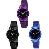 Hala - Multicolor Stainless Steel Analog Womens Watch