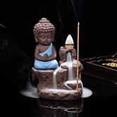 Smoke Buddha Showpiece-Brown