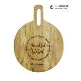 Round Wooden Chopping Board/ Cutting Board /Serving Board