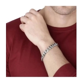 Silver Shine - Silver Bracelet ( Pack of 1 ) - None