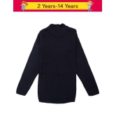 Woollen Sweaters for Girls- Plain - None