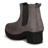 Ishransh - Gray Women's Ankle Length Boots - None