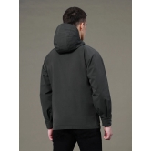 RedTape Hooded Four Pocket Jacket for Men | Enhanced Comfort