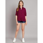 FUNDAY FASHION Women Regular Fit Solid Casual Shirt