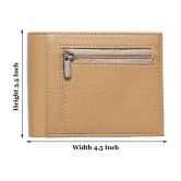 samtroh - PU BEIGE Mens Regular Wallet ( Pack of 1 ) - Beige