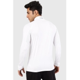 Fuaark White Polyester Slim Fit Mens Sports T-Shirt ( Pack of 1 ) - None