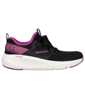 Skechers Black Women Go Run Elevate- Quick Stride Slip On Sneakers