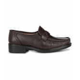 Fentacia Slip On Non-Leather Brown Formal Shoes - None