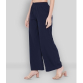 ALL WAYS YOU - Polyester Regular Navy Womens Formal Pants ( Pack of 1 ) - None