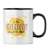 Be The Energy Coffee Mug-Pink