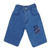 Cremlin Clothing - Navy Blue Cotton Blend Boys Bermudas ( Pack of 1 ) - None