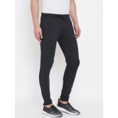 Men Black Solid Track Pants