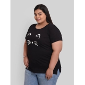 Neo Garments - Black Cotton Regular Fit Womens T-Shirt ( Pack of 1 ) - 6XL