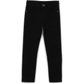 Boys Slim Mid Rise Black Jeans