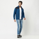 Glito - Blue Polyester Relaxed Fit Mens Casual Jacket ( Pack of 1 ) - None