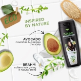 Nisha Healthy & Shiny Shampoo for Women Men 650ml, Avocado & Brahmi Shampoo for Strong Beautiful Hair