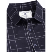 Dennis Lingo - Navy 100% Cotton Slim Fit Men's Casual Shirt ( Pack of 1 ) - None