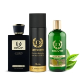 Denver Gift Pack Autograph Collection Ultra Noir |  Bodywash Purifying | Hamilton Caliber 200ml