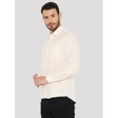 Maharaja Cotton Blend Slim Fit Solids Full Sleeves Mens Casual Shirt - Peach ( Pack of 1 ) - None