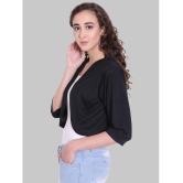 Affair Cotton Shrugs - Black Single - None