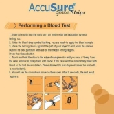 AccuSure Gold Blood Glucose 50 Strips