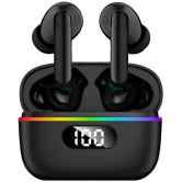 COREGENIX Chrome-PRO Bluetooth True Wireless (TWS) In Ear 30 Hours Playback Low Latency IPX6(Water Resistant) Black