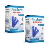 AccuSure Round Lancets(Blue)(200)