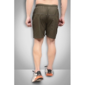 Forbro - Olive Polyester Men's Running Shorts ( Pack of 1 ) - None